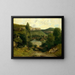 Vue d'Ornans - Gustave Courbet — kehystetty taideteos seinällä