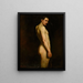 Miksi ei - Gustave Courbet — kehystetty taideteos seinällä