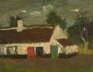 Ferme - Gustave De Smet — näkymä teoksesta