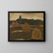 Meules - Gustave De Smet — kehystetty taideteos seinällä