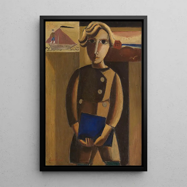 Pally - Gustave De Smet — kehystetty taideteos seinällä