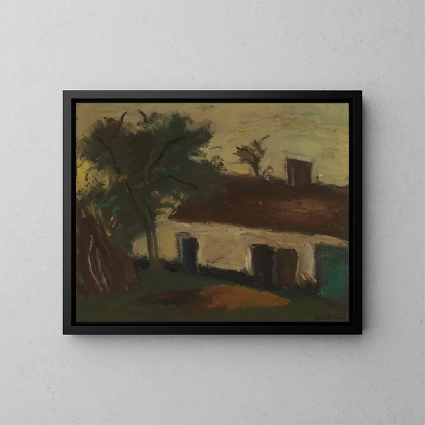 Eteinen - Gustave De Smet — kehystetty taideteos seinällä