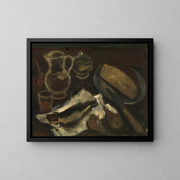 Luontoaiheinen - Gustave De Smet — kehystetty taideteos seinällä