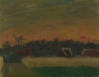 Auringonlasku - Gustave De Smet — näkymä teoksesta