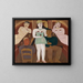 La bonne maison - Gustave De Smet — kehystetty taideteos seinällä