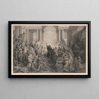 Gustave Dor - Christs entry into Jerusalem.webp