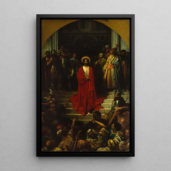 Ecce Homo - Gustave Doré — kehystetty taideteos seinällä