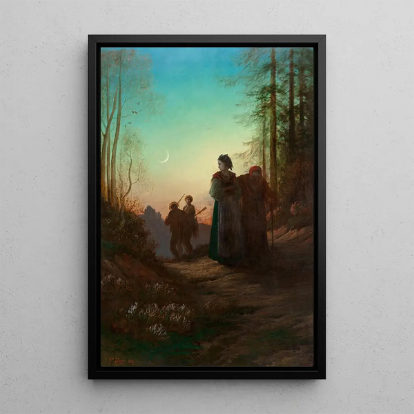 Lorraine - Gustave Doré — kehystetty taideteos seinällä