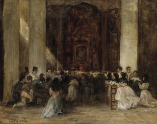 Messe - Gustave Henri Colin — näkymä teoksesta
