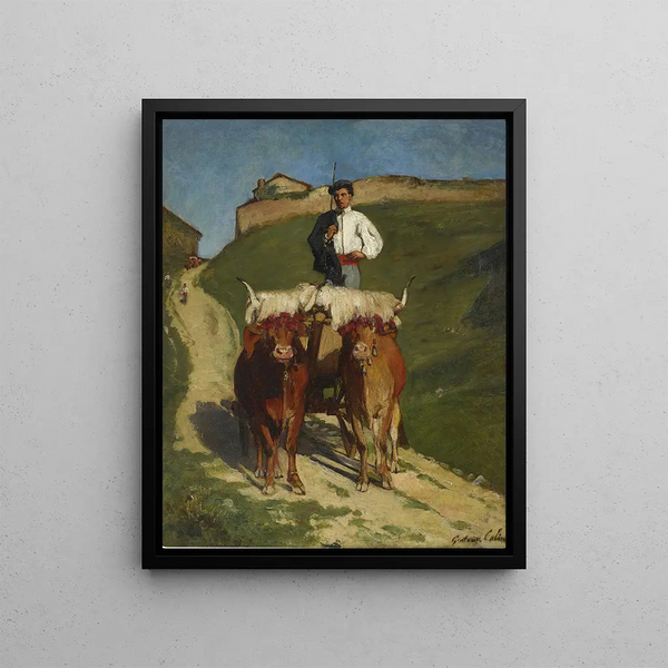 Gustave Henri Colin - On To The Basque Celebration.webp