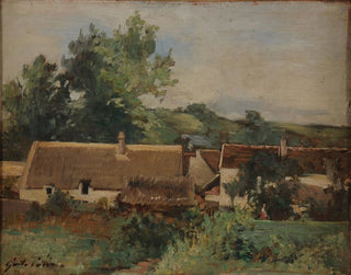 Un village - Gustave Henri Colin — näkymä teoksesta