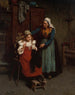 La leçon de couture - Gustave Henry Mosler — näkymä teoksesta