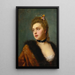 Pariisilainen - Gustave Jean Jacquet — kehystetty taideteos seinällä
