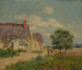 Chaumière au Vandreuil - Gustave Loiseau — näkymä teoksesta