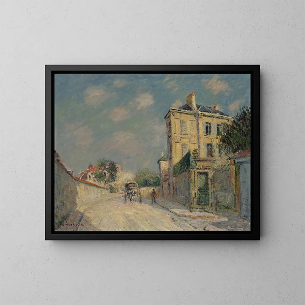 Environs de Paris - Gustave Loiseau — kehystetty taideteos seinällä