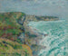 Falaises d'Yport en hiver - Gustave Loiseau — näkymä teoksesta