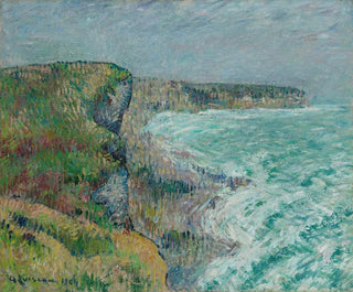 Gustave Loiseau - Falaises dYport en hiver.webp