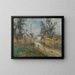 Ferme en Normandie - Gustave Loiseau — kehystetty taideteos seinällä