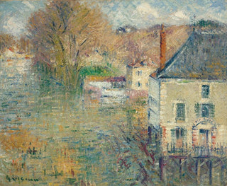 Tulva Givernyssä - Gustave Loiseau — näkymä teoksesta