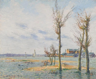 La Loire à Trentemoult - Gustave Loiseau — näkymä teoksesta