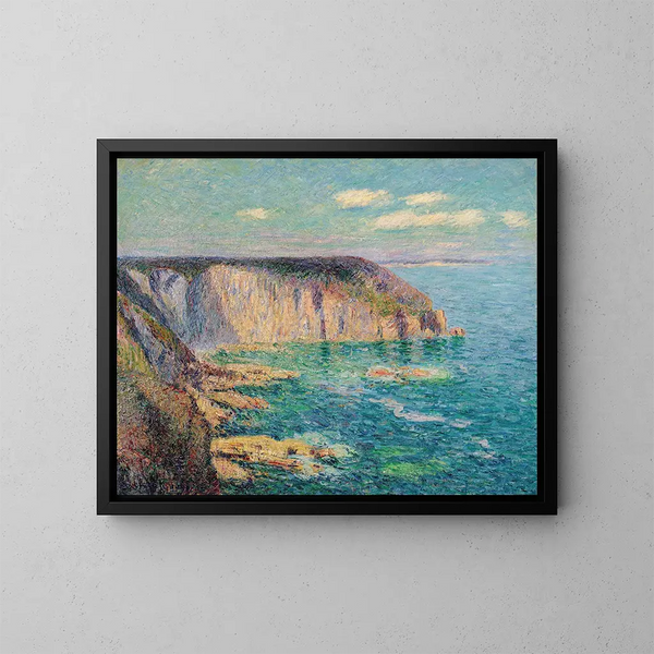 La Pointe du Jars, Cap Fréhel - Gustave Loiseau — kehystetty taideteos seinällä