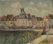 Le quai Duquesne, Dieppe - Gustave Loiseau — näkymä teoksesta