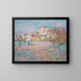 Le potager en hiver - Gustave Loiseau — kehystetty taideteos seinällä