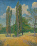 Les Peupliers - Gustave Loiseau — näkymä teoksesta