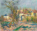 L'Hermitage-taidetuote, kirsikkapuut kukassa - Gustave Loiseau — näkymä teoksesta