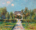 L'Hôtel de Mademoiselle Ernestine Saint-Jouin Finistère tai Mademoiselle Ernestine Saint-Jouinin hedelmätarha - Gustave Loiseau — näkymä teoksesta