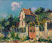 Maison La Grille Rose, Pontoisen ympäristössä - Gustave Loiseau — näkymä teoksesta