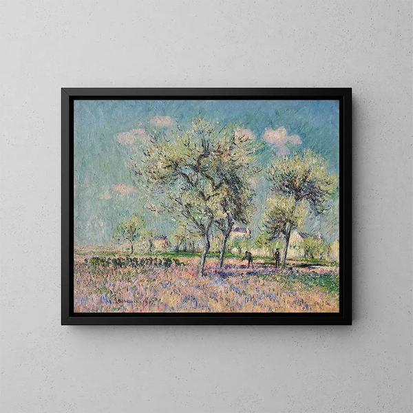 Maisema - Gustave Loiseau — kehystetty taideteos seinällä