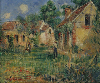 Pieni maatila Caenin lähellä - Gustave Loiseau — näkymä teoksesta