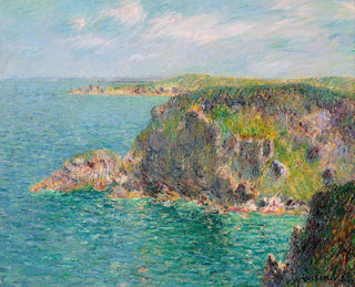 Rocher de la Teignouse, Cap Fréhel - Gustave Loiseau — näkymä teoksesta