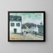 Rue de Pont-Aven - Gustave Loiseau — kehystetty taideteos seinällä