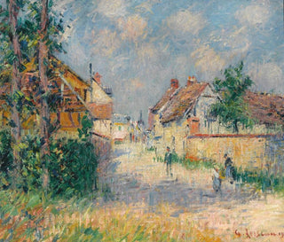 Rue Saint-Cyr-du-Vaudreuil - Gustave Loiseau — näkymä teoksesta