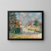 Rue Saint-Cyr-du-Vaudreuil - Gustave Loiseau — kehystetty taideteos seinällä