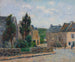 Rue Saint-Lunaire - Gustave Loiseau — näkymä teoksesta