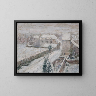 Gustave Loiseau - Vue de Triel sous la neige.webp