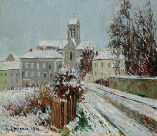 Lunta Auvers-sur-Oise - Gustave Loiseau — näkymä teoksesta
