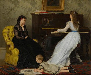 Gustave Lonard de Jonghe - Practicing.webp