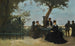 Le goûter sur la terrasse - Gustave Maincent — näkymä teoksesta