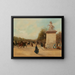 Les Champs-Élysées avec les Tuileries et l'Arc de Triomphe au loin - Gustave Maincent — kehystetty taideteos seinällä