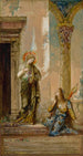 Pyhä ja runoilija - Gustave Moreau — näkymä teoksesta