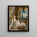 Le songe d'un habitant du Mogol - Gustave Moreau — kehystetty taideteos seinällä