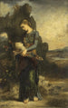 Orfeus - Gustave Moreau — näkymä teoksesta