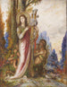 Poète et satyres - Gustave Moreau — näkymä teoksesta