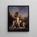 Venus merestä nousemassa - Gustave Moreau — kehystetty taideteos seinällä