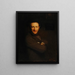 Le Rieur Autoportrait - Gustave Pierre — kehystetty taideteos seinällä