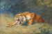 Gustave Surandin Tigre rugissant - Maalaus — näkymä teoksesta